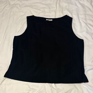 I.N. Studio Black Tank Top